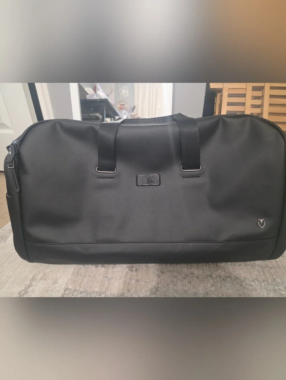 MLB Edition VESSEL Black Men's Signature Garment Duffel